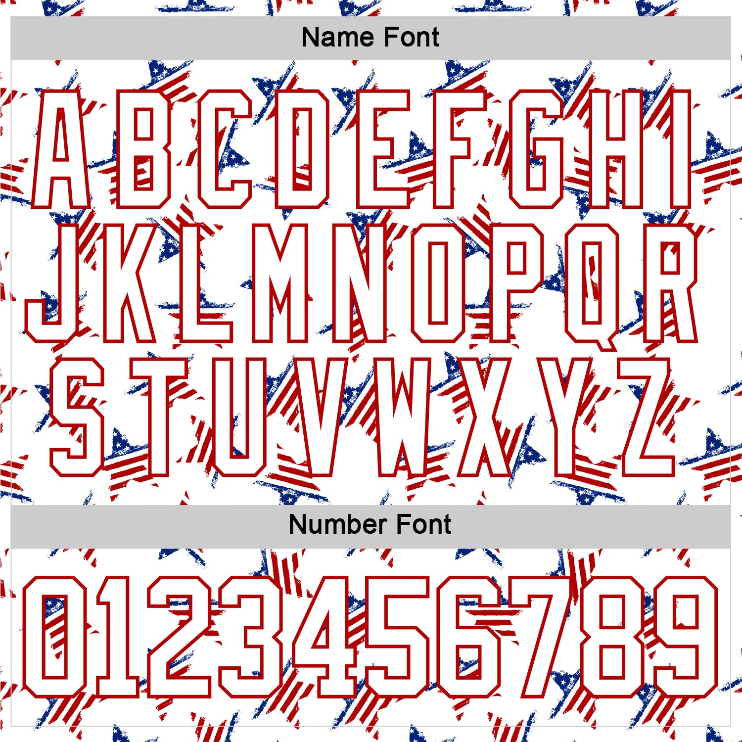 Custom White Royal-Red American Flag Hockey Lace Neck Jersey