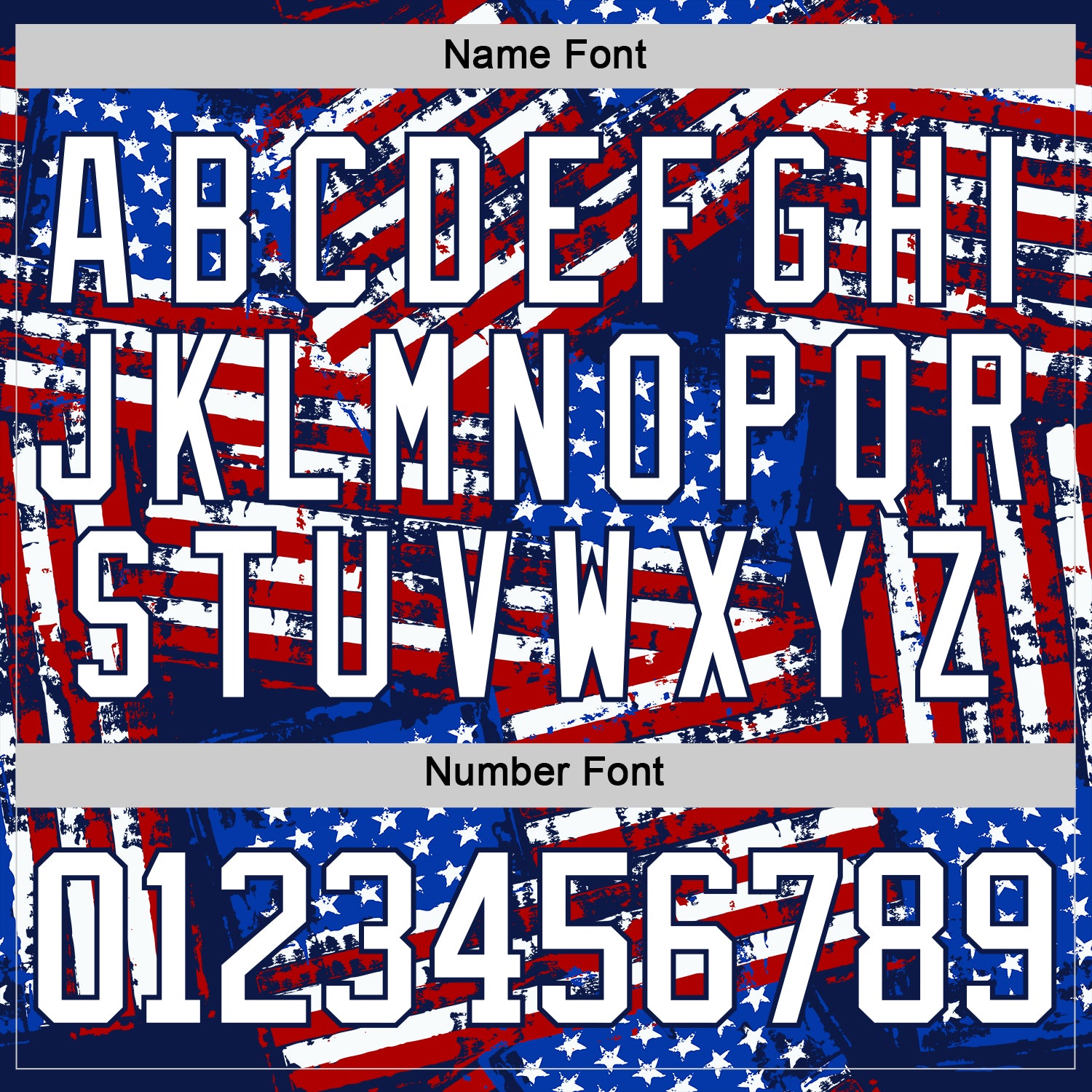 Custom Navy White Red-Royal American Flag Grunge Hockey Lace Neck Jersey