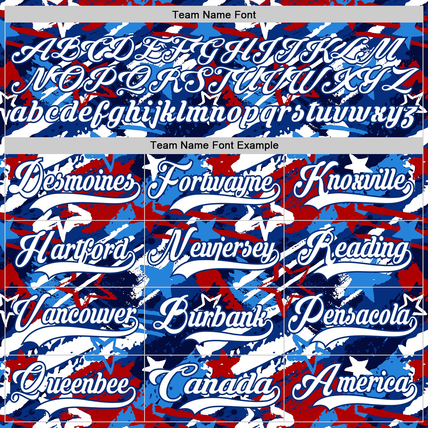 Custom Royal White-Red American Flag Hockey Lace Neck Jersey