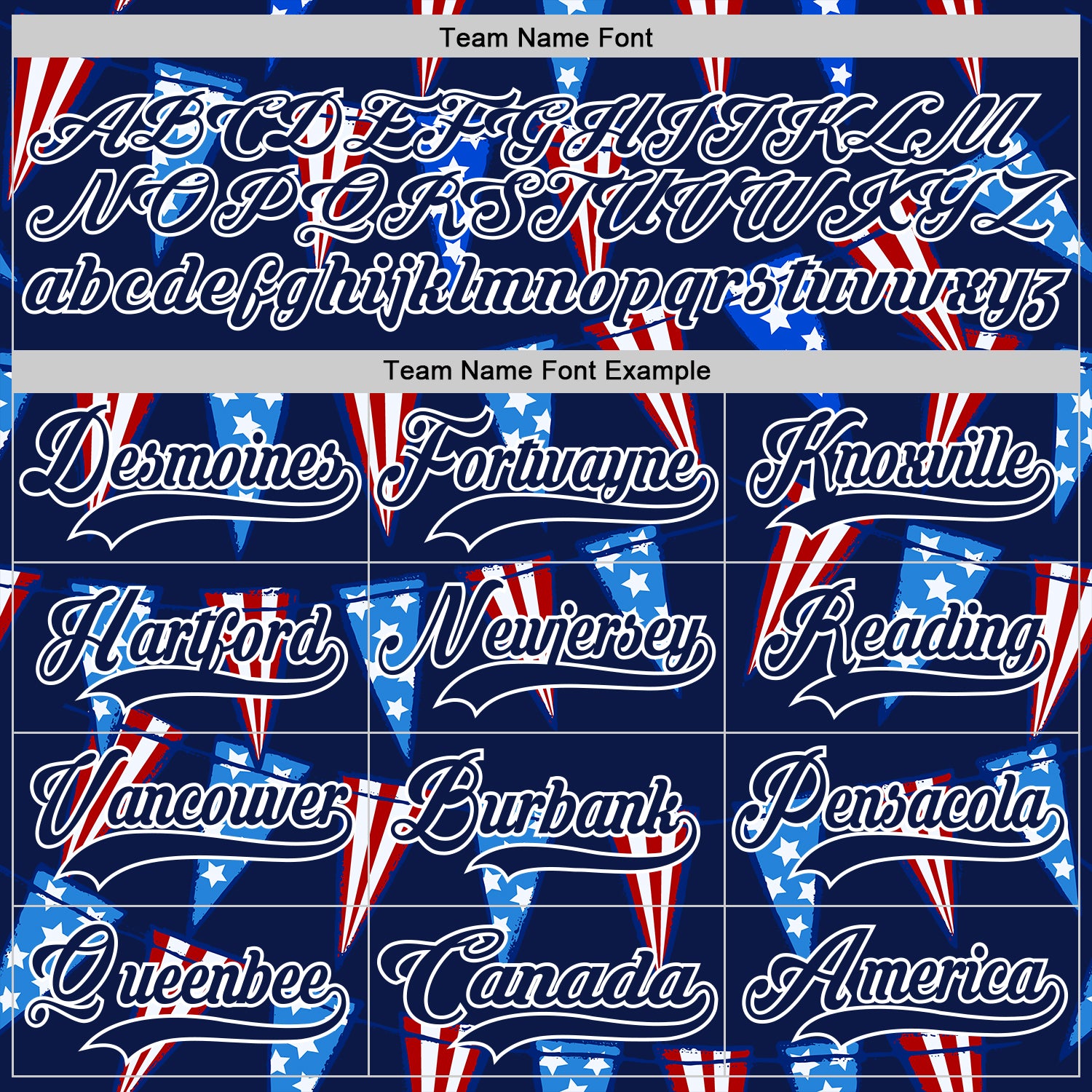 Custom Navy Red Royal-White American Flag Hockey Lace Neck Jersey