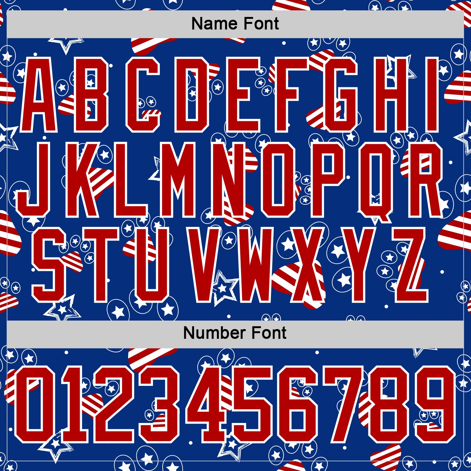 Custom Royal Red-White American Flag Hockey Lace Neck Jersey