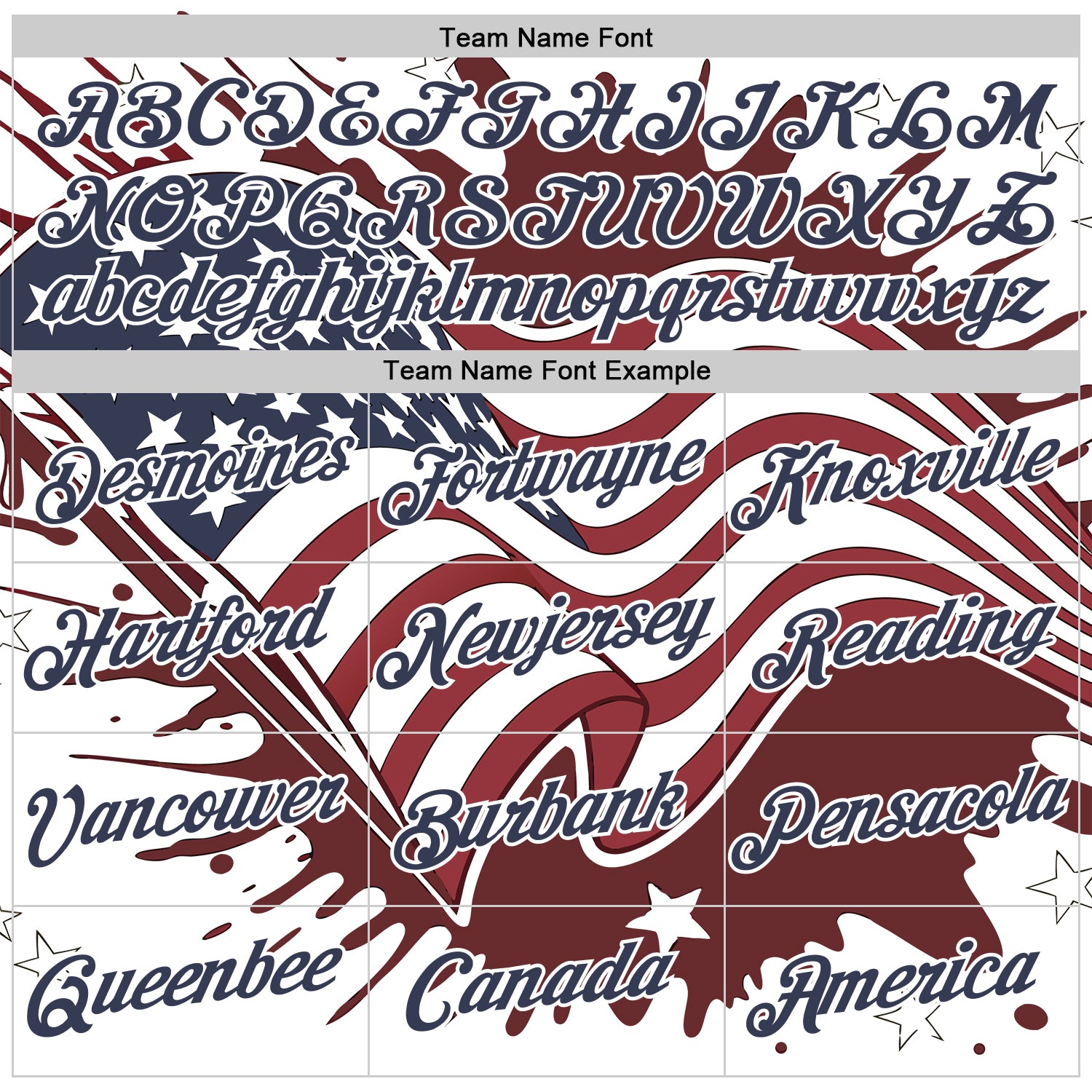 Custom White Blue-Red USA Flag Star Performance T-Shirt