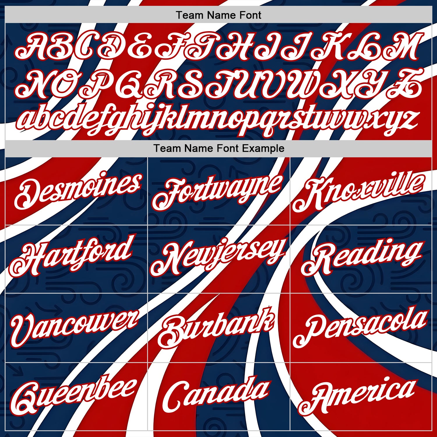 Custom Blue White-Red USA Flag Performance T-Shirt