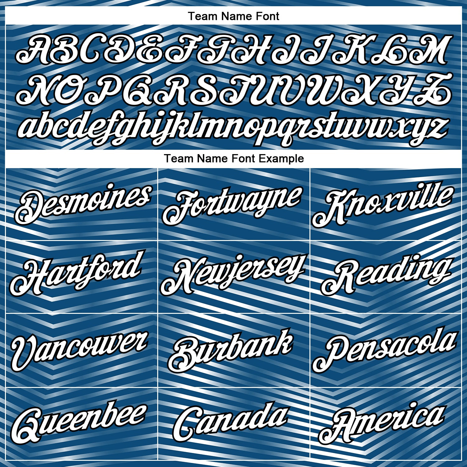 Custom Panther Blue White-Black 3D Pattern Motion Stripe Morden Wave Performance T-Shirt