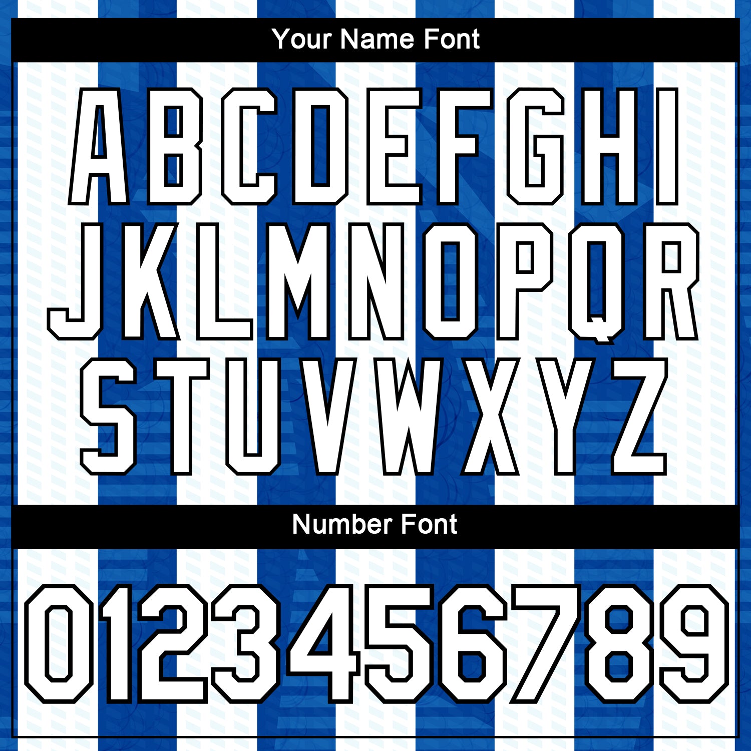 Custom Blue White-Black 3D Pattern Vertical Stripe Vintage Style Performance T-Shirt