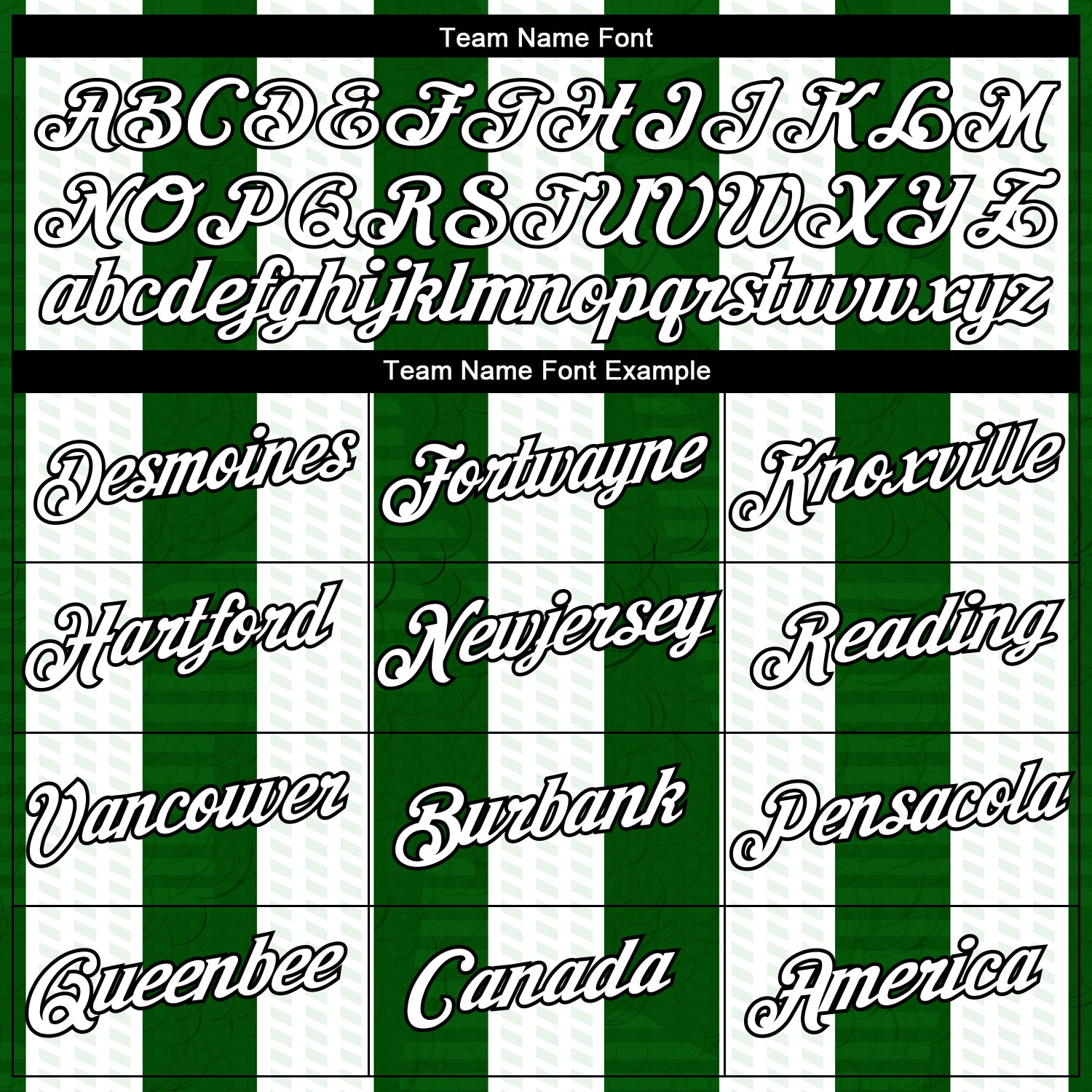 Custom Grass Green White-Black 3D Pattern Vertical Stripe Vintage Style Performance T-Shirt