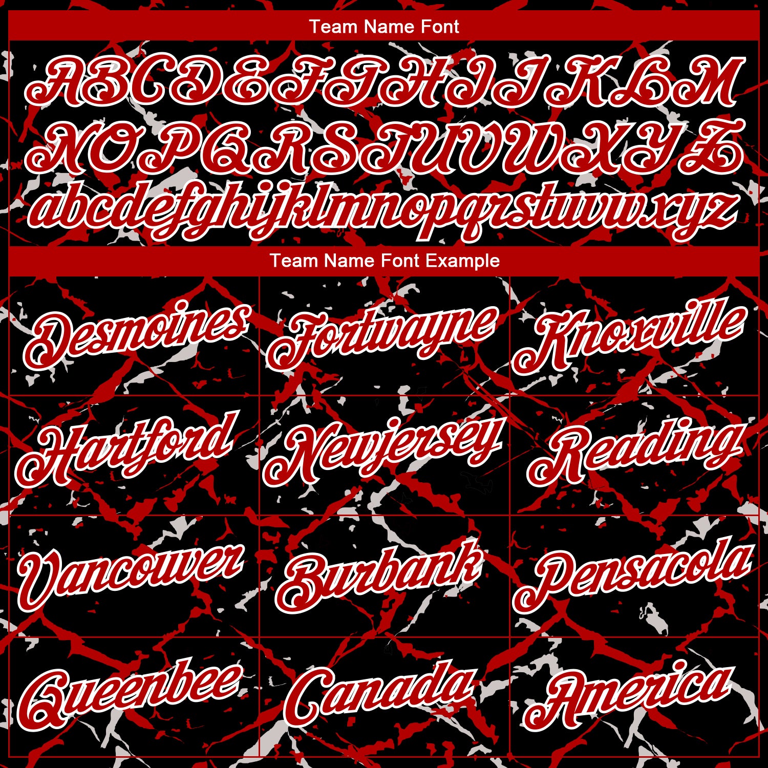 Custom Black Red-White 3D Pattern Chain Link Cracked Performance T-Shirt