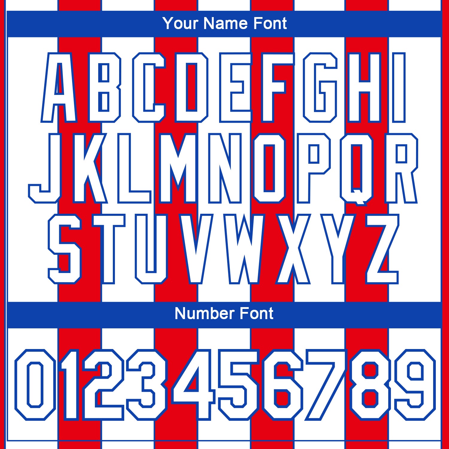 Custom White Fire Red-Thunder Blue 3D Pattern Vertical Stripe Classic Performance T-Shirt