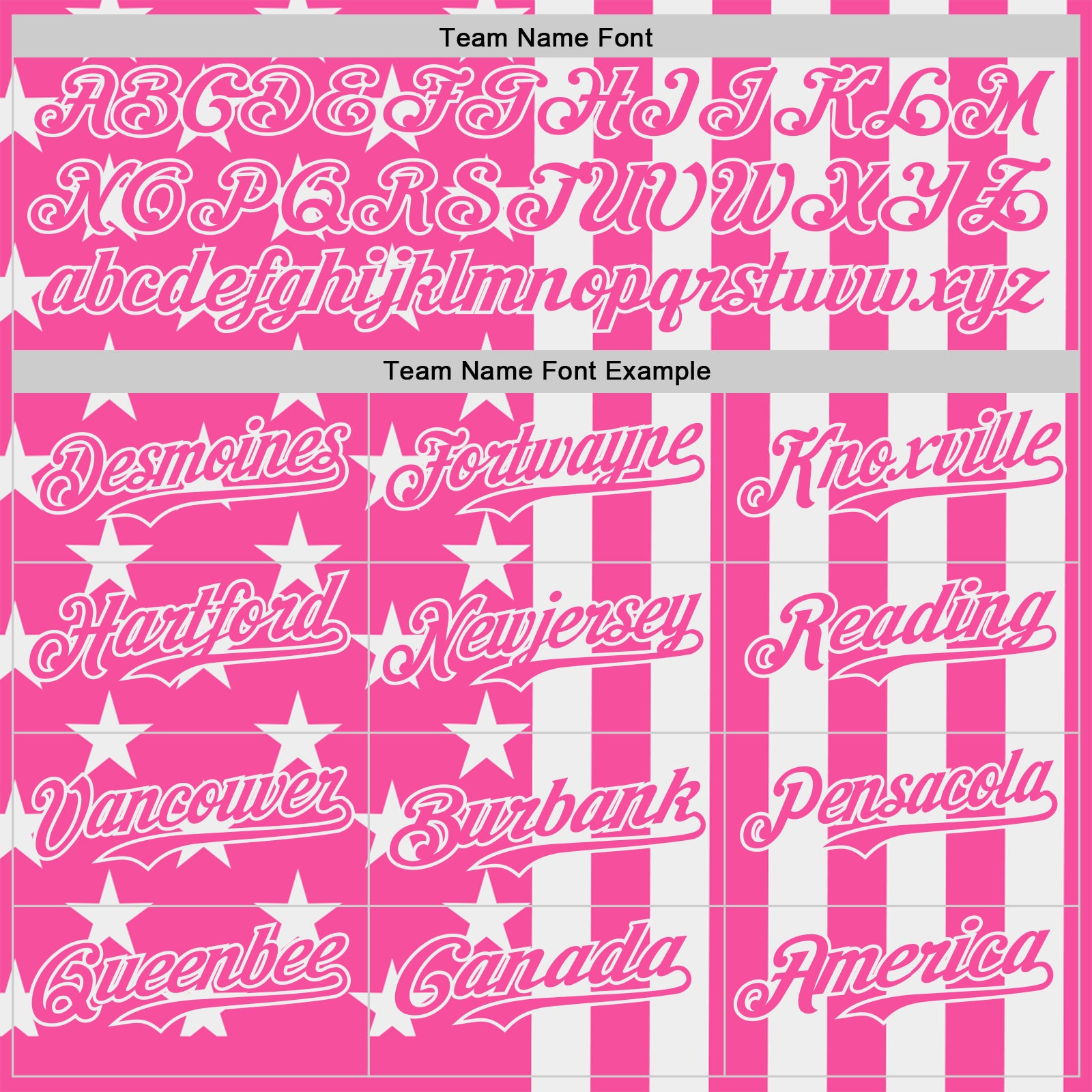 Custom Pink-White USA Flag Patriotic Split Stars and Stripes Authentic Baseball Jersey