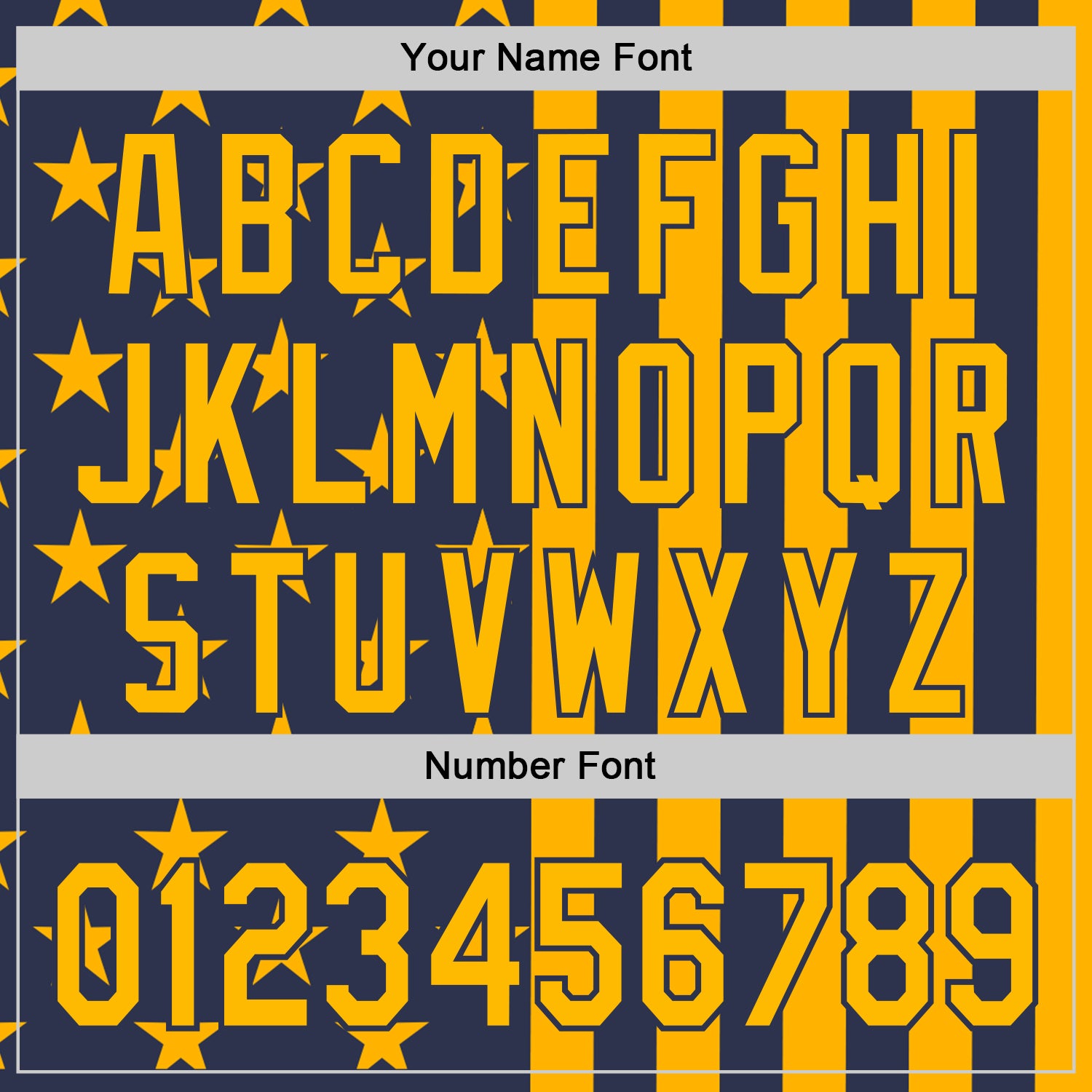 Custom Navy-Gold USA Flag Patriotic Split Stars and Stripes Authentic Baseball Jersey