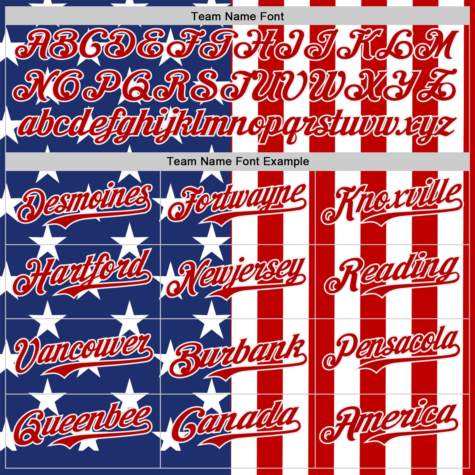 Custom Royal Red-White USA Flag Patriotic Split Stars and Stripes Authentic Baseball Jersey