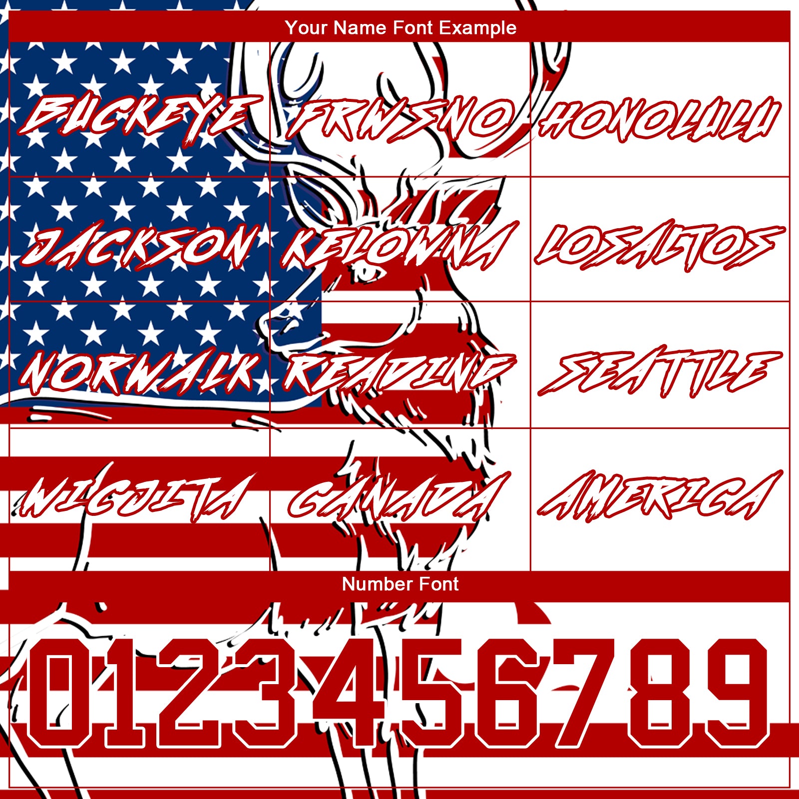Custom White Red-US Navy Blue 3D American Flag And Deer Hunting Sports Pullover Sweatshirt Hoodie