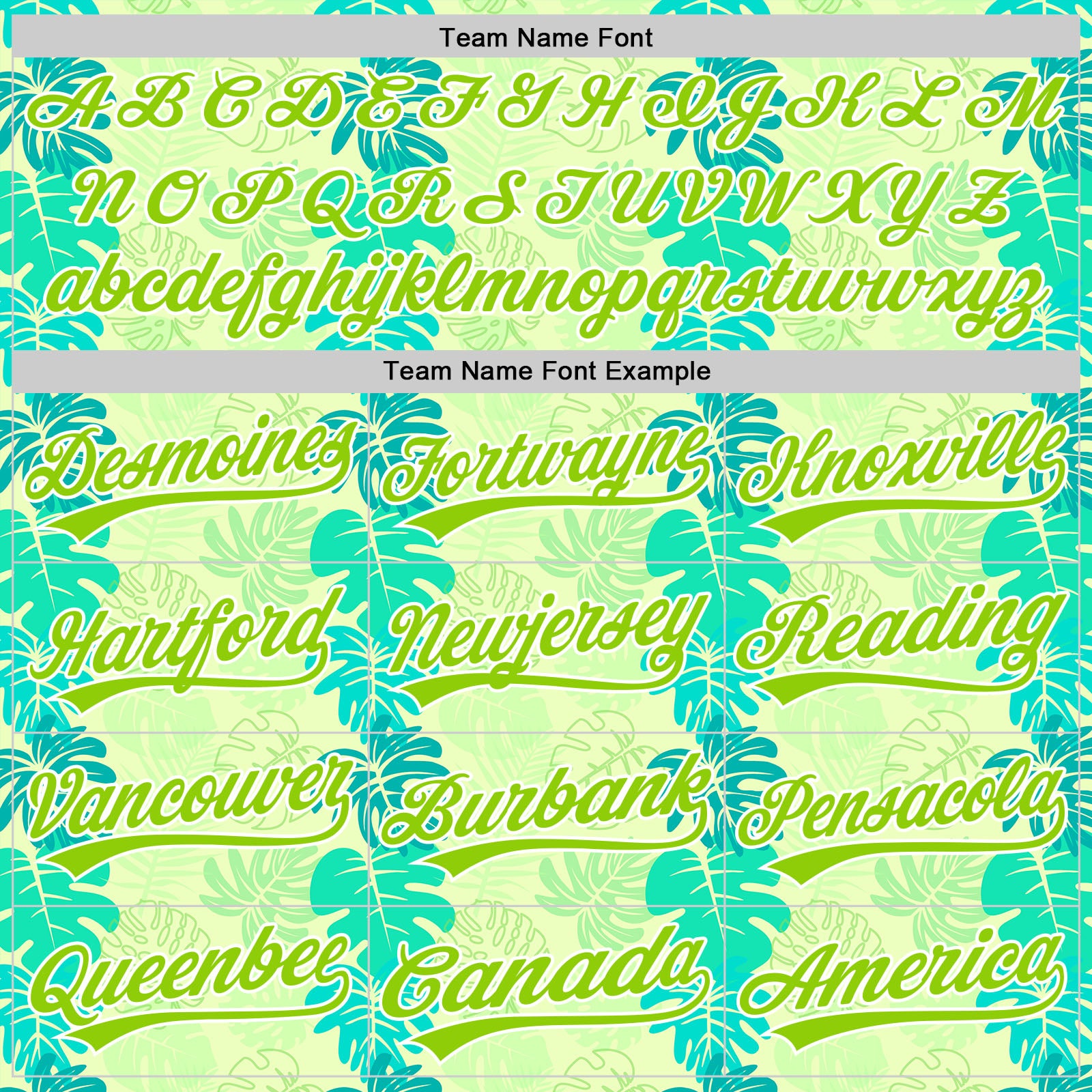 Custom Pea Green Neon Green-White 3D Tropical Hawaii Jungle Leaves Authentic Baseball Jersey