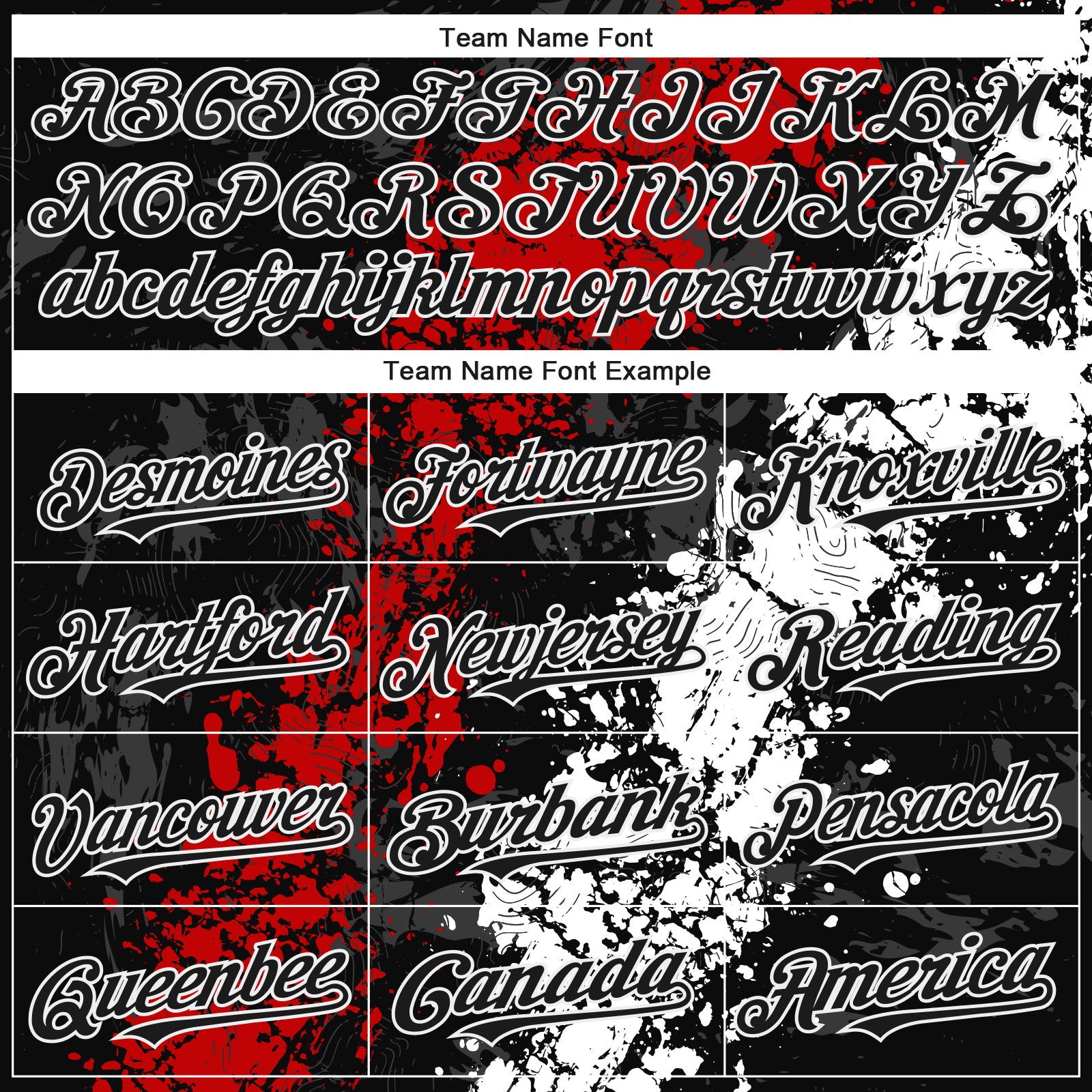 Custom Black Red-White 3D Pattern Design Splash Authentic Baseball Jersey