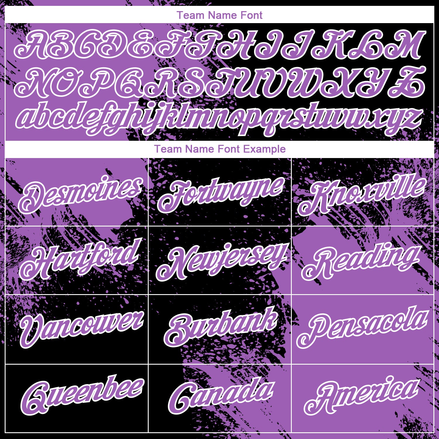 Custom Black Medium Purple-White 3D Pattern Design Abstract Brush Stroke Performance T-Shirt