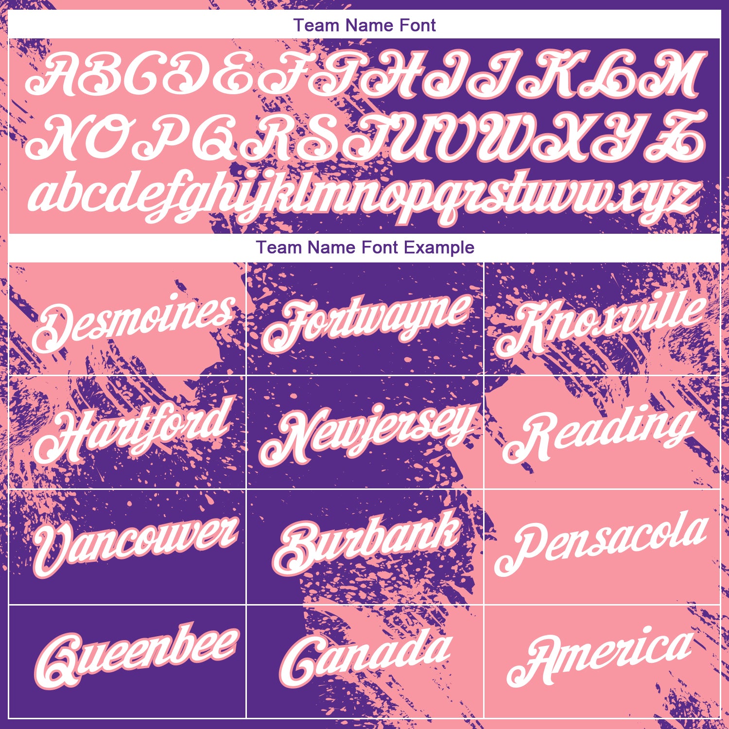 Custom Purple White-Medium Pink 3D Pattern Design Abstract Brush Stroke Performance T-Shirt