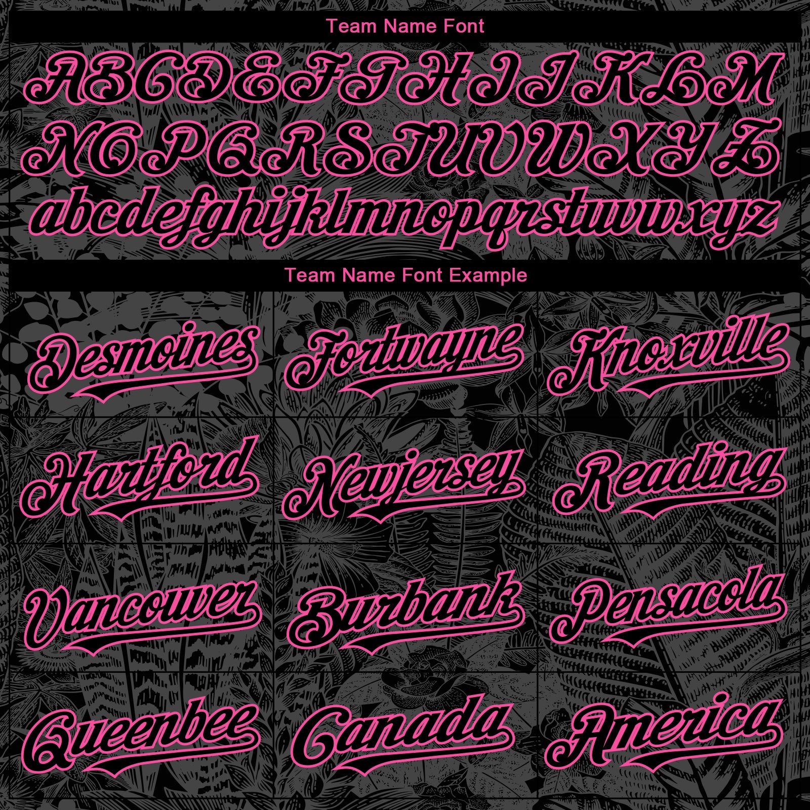 Custom Black Pink 3D Hawaii Tropical Palm Leaves And Animal Leopard Authentic Baseball Jersey