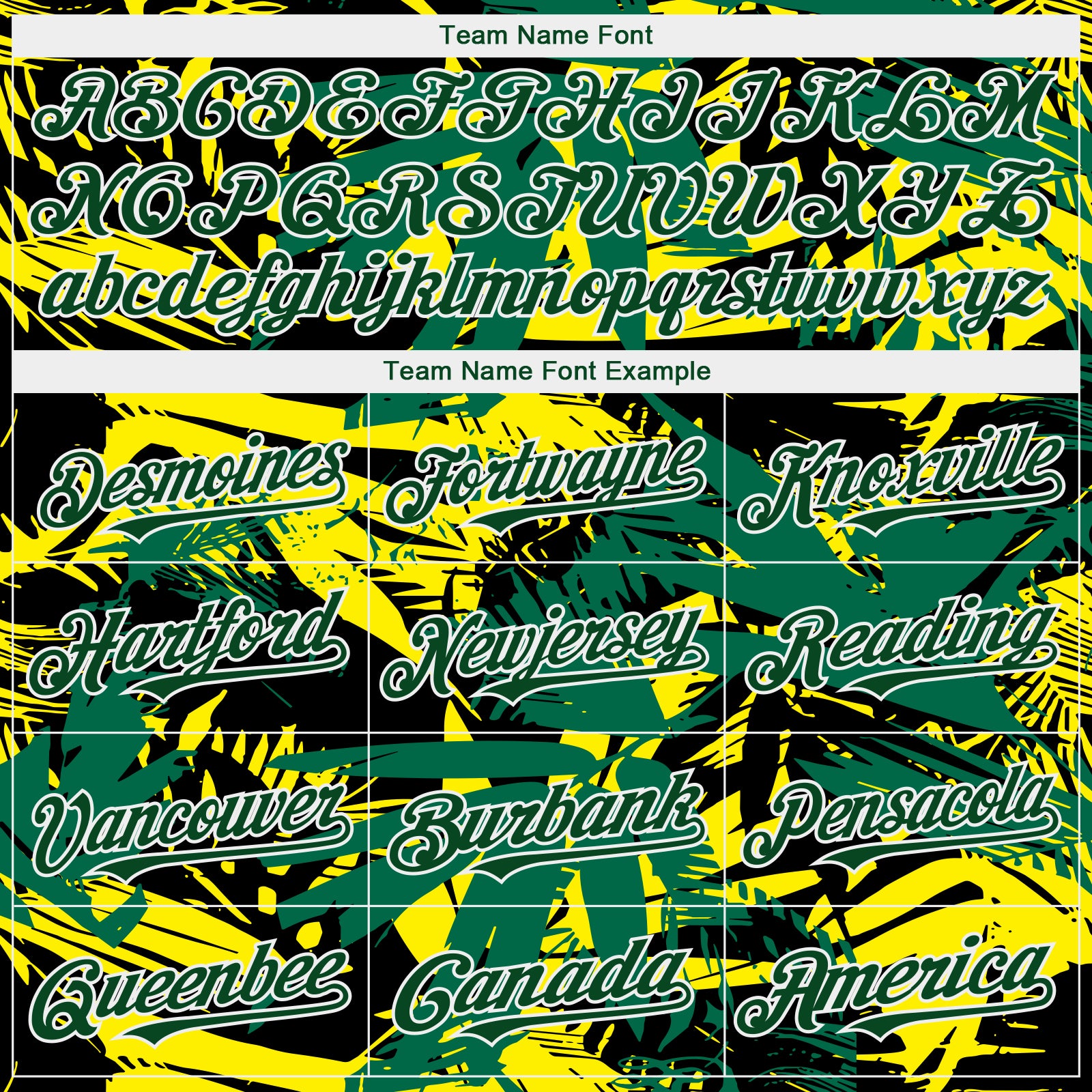 Custom Green White 3D Hawaii Palm Leaves Authentic Baseball Jersey