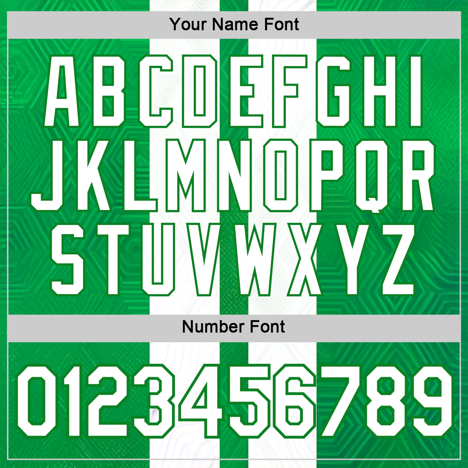 Custom White Green-Grass Green 3D Pattern Design Mexico Stripe Sportswear Performance T-Shirt