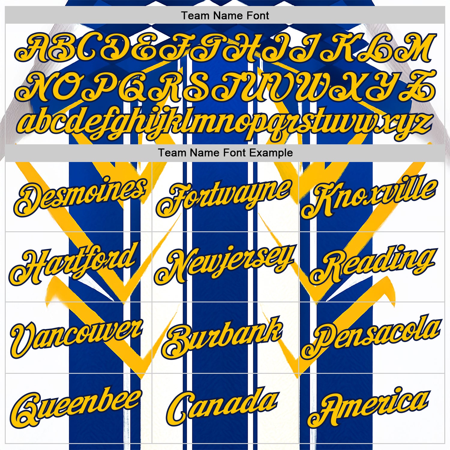 Custom White Yellow Blue-Navy 3D Pattern Design Geometric Shape Stripe Sportswear Performance T-Shirt