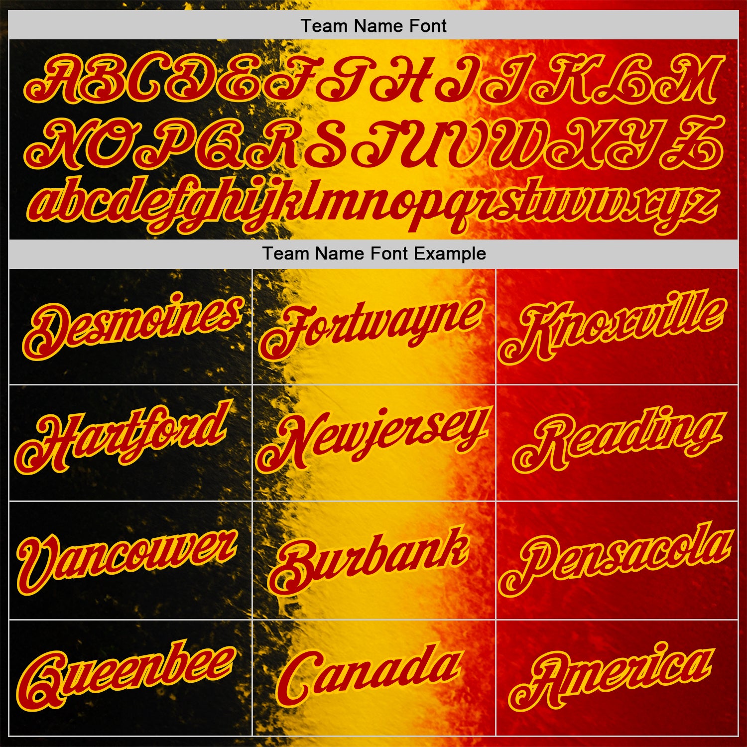 Custom Red Yellow-Black 3D Pattern Design Germany Stripe Sportswear Performance T-Shirt