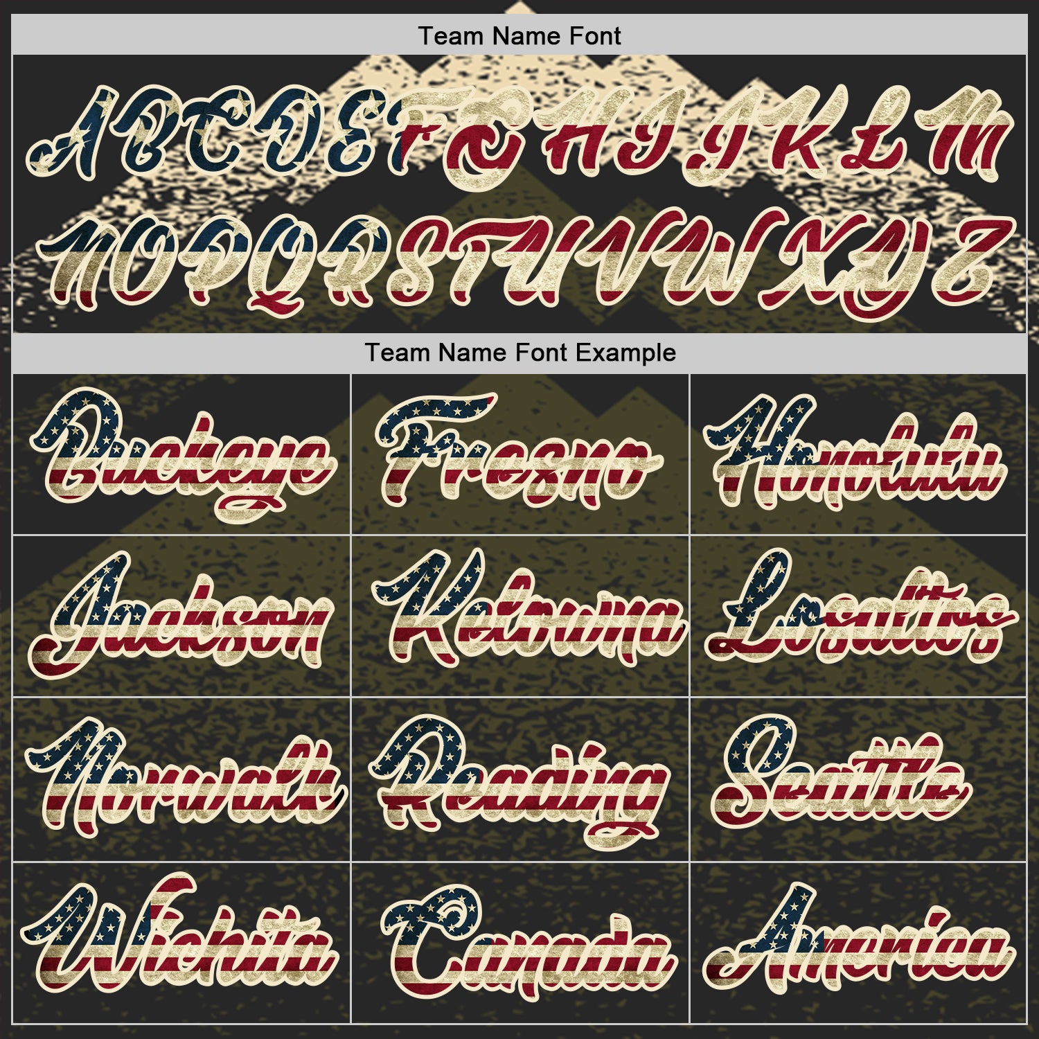 Custom Black Vintage USA Flag Olive-Cream Mountain Peak Shards Side Panel Stripe Round Neck Sublimation Basketball Set Jersey