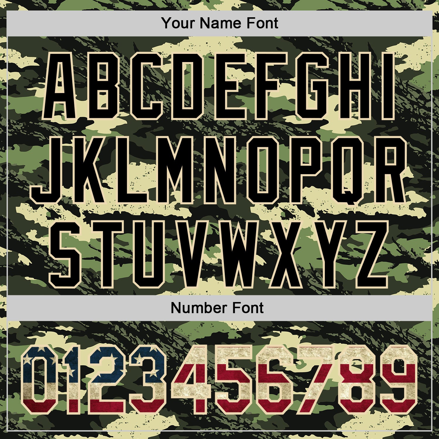 Custom Camo Vintage USA Flag Cream-Black Woodland Forest Tactical Camouflage Outdoor Leaf Authentic Baseball Jersey