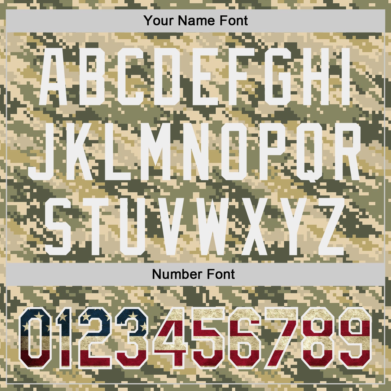 Custom Camo Vintage USA Flag-White Digital Camouflage Authentic Baseball Jersey