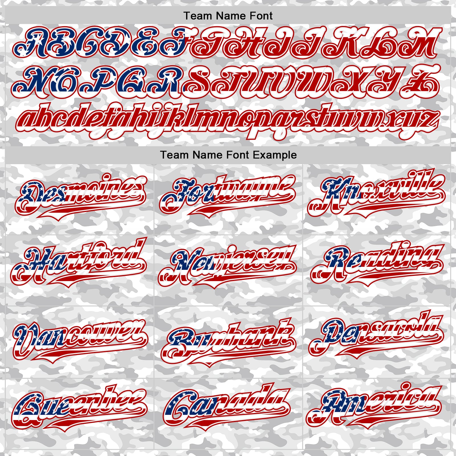 Custom Camo USA Flag White Red-Royal Urban Gray Camouflage Authentic Baseball Jersey