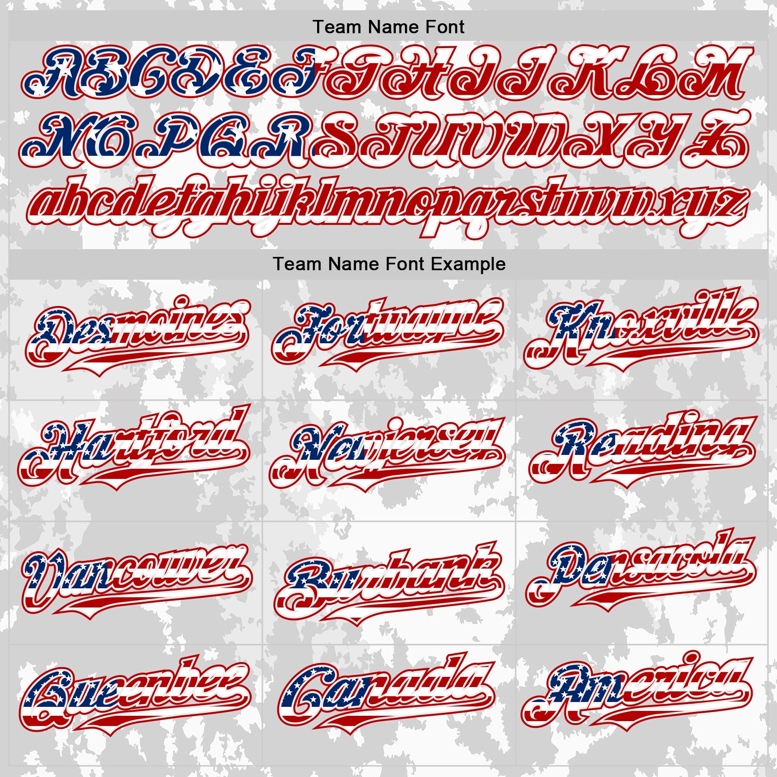 Custom Camo USA Flag White Red-Royal Urban Gray Camouflage Authentic Baseball Jersey
