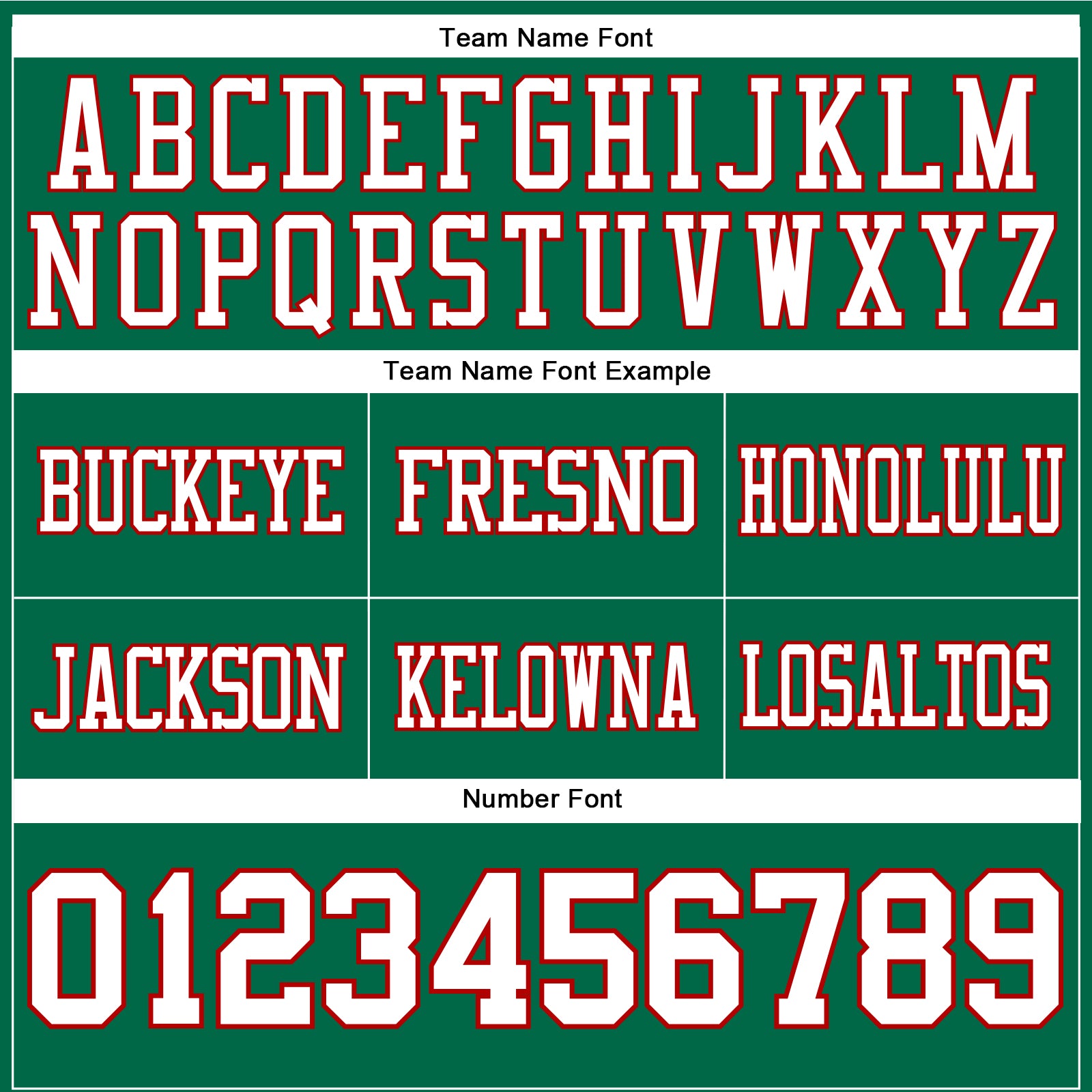 Custom Kelly Green White-Red Authentic Football Jersey