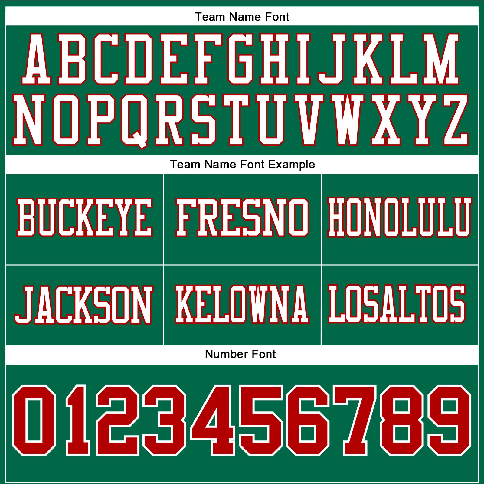 Custom Kelly Green Red-White Authentic Football Jersey
