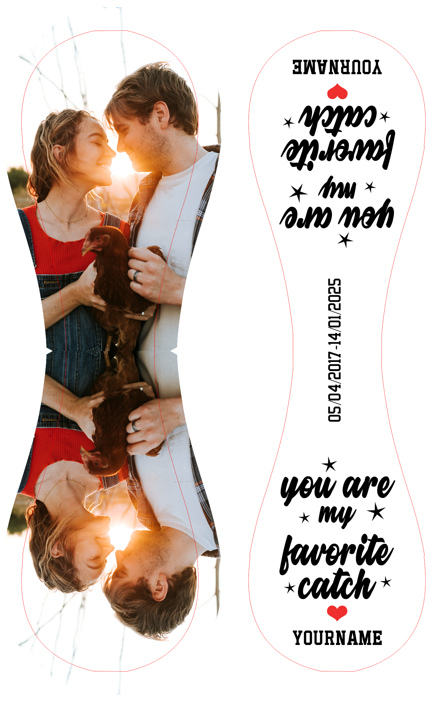 You Are My Favorite Catch Personalized Anniversary Name Date Photo White Baseballs