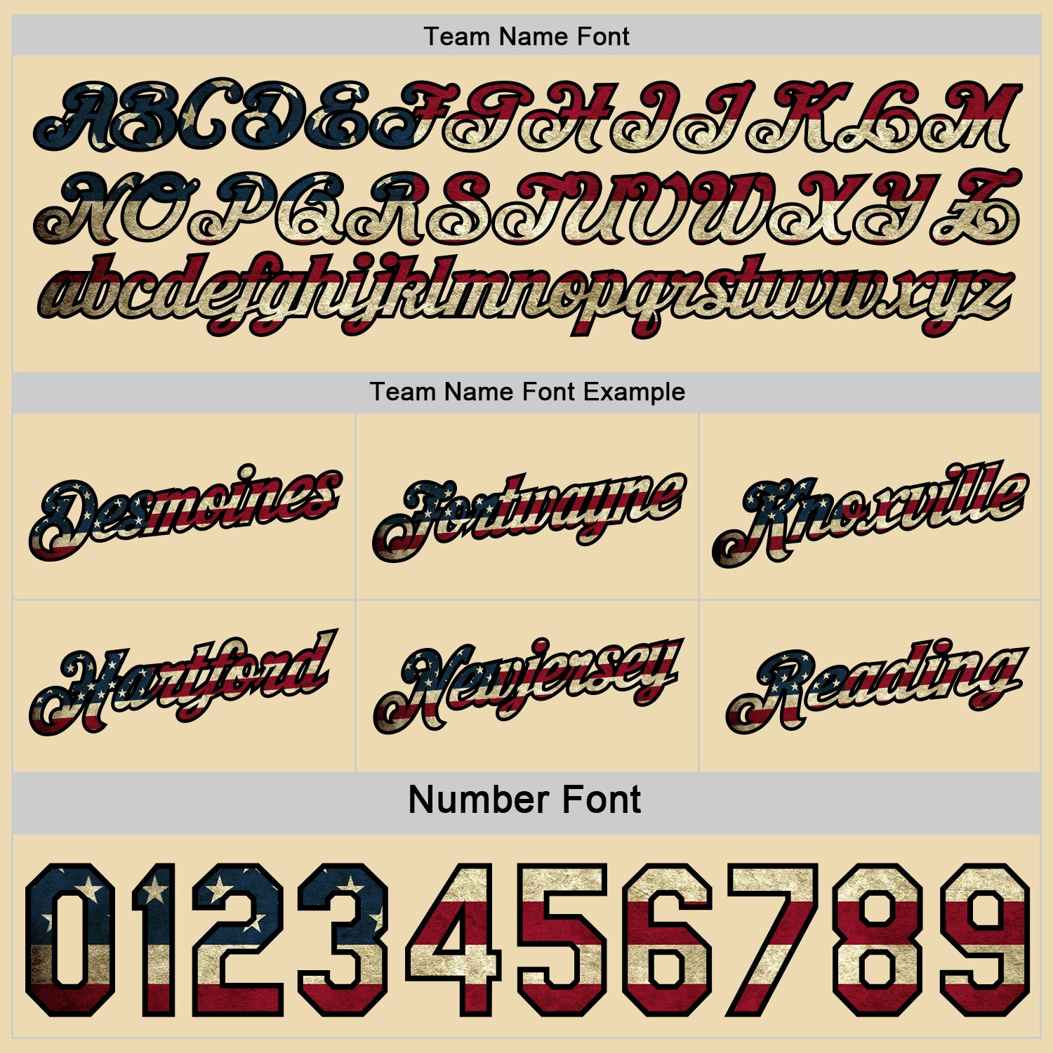 Custom Reversible Black Vintage USA Flag-Cream Double Side Star Sublimation Basketball Suit Jersey