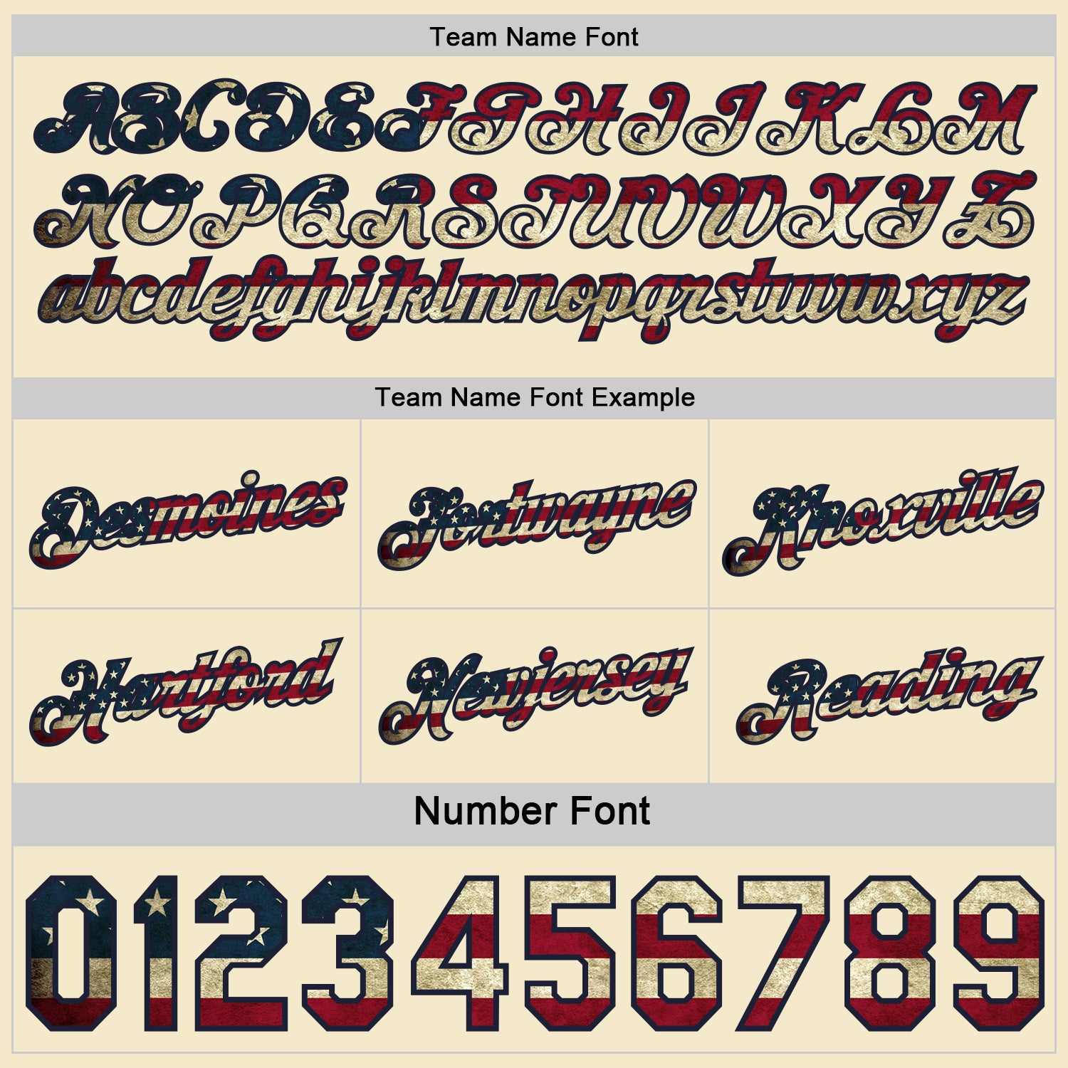 Custom Reversible Navy Vintage USA Flag-Cream Double Side Star Sublimation Basketball Suit Jersey