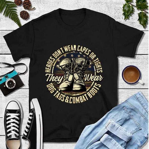 Herdes Don't Wear Capes Or Tights T-Shirt