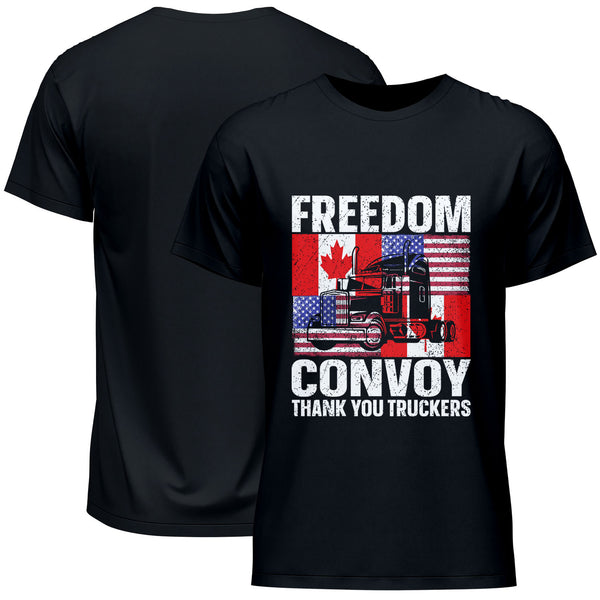 Freedom Convoy Thank You Truckers T-Shirt