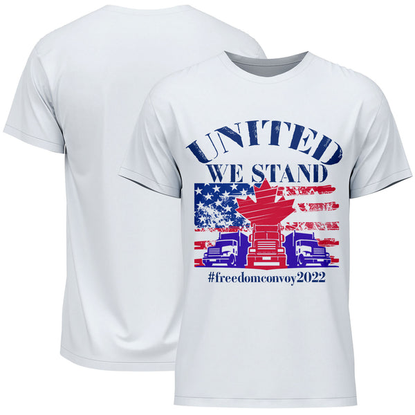 United We Stand Freedom Convoy Truck 2022 T-Shirt