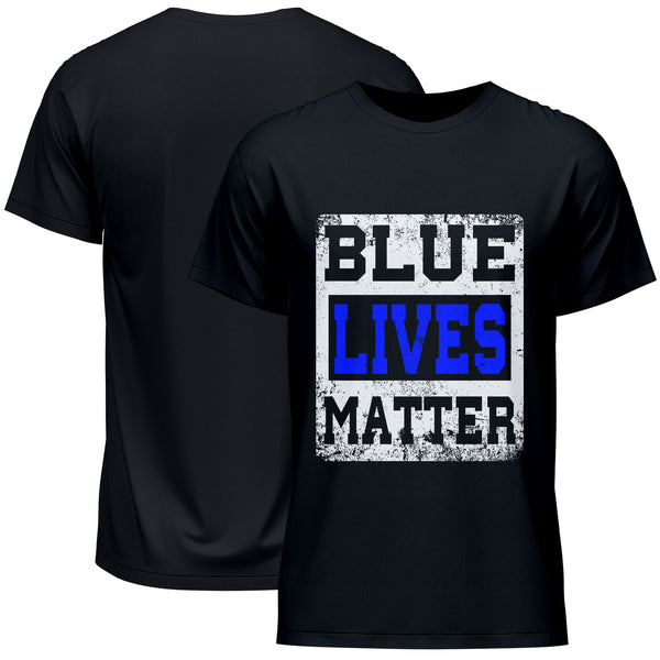 Blue Lives Matter Police T-Shirt