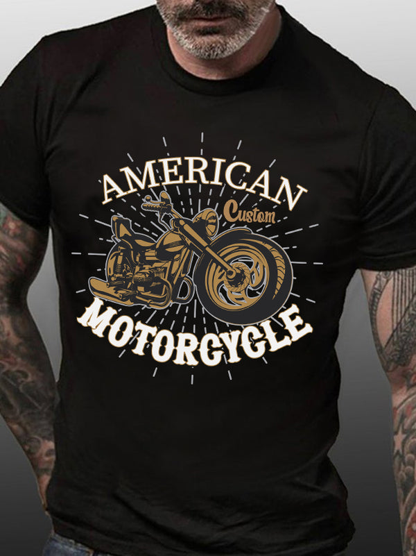 American Custom Motorcycle T-Shirt