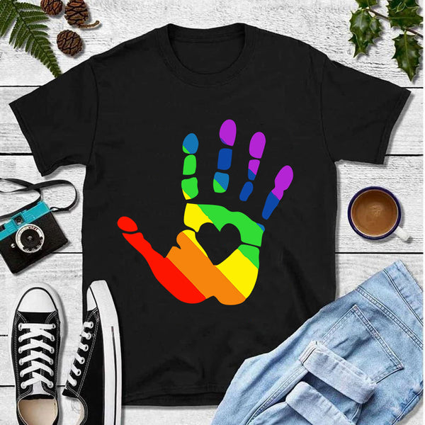 Love Pride Rainbow LGBT T-Shirt