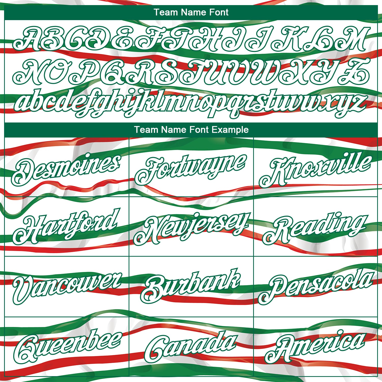 Custom White Kelly Green-Red 3D Mexico Performance T-Shirt