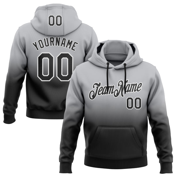 Custom Stitched White Red-Navy Sports Zip-Up Sweatshirt Hoodie
