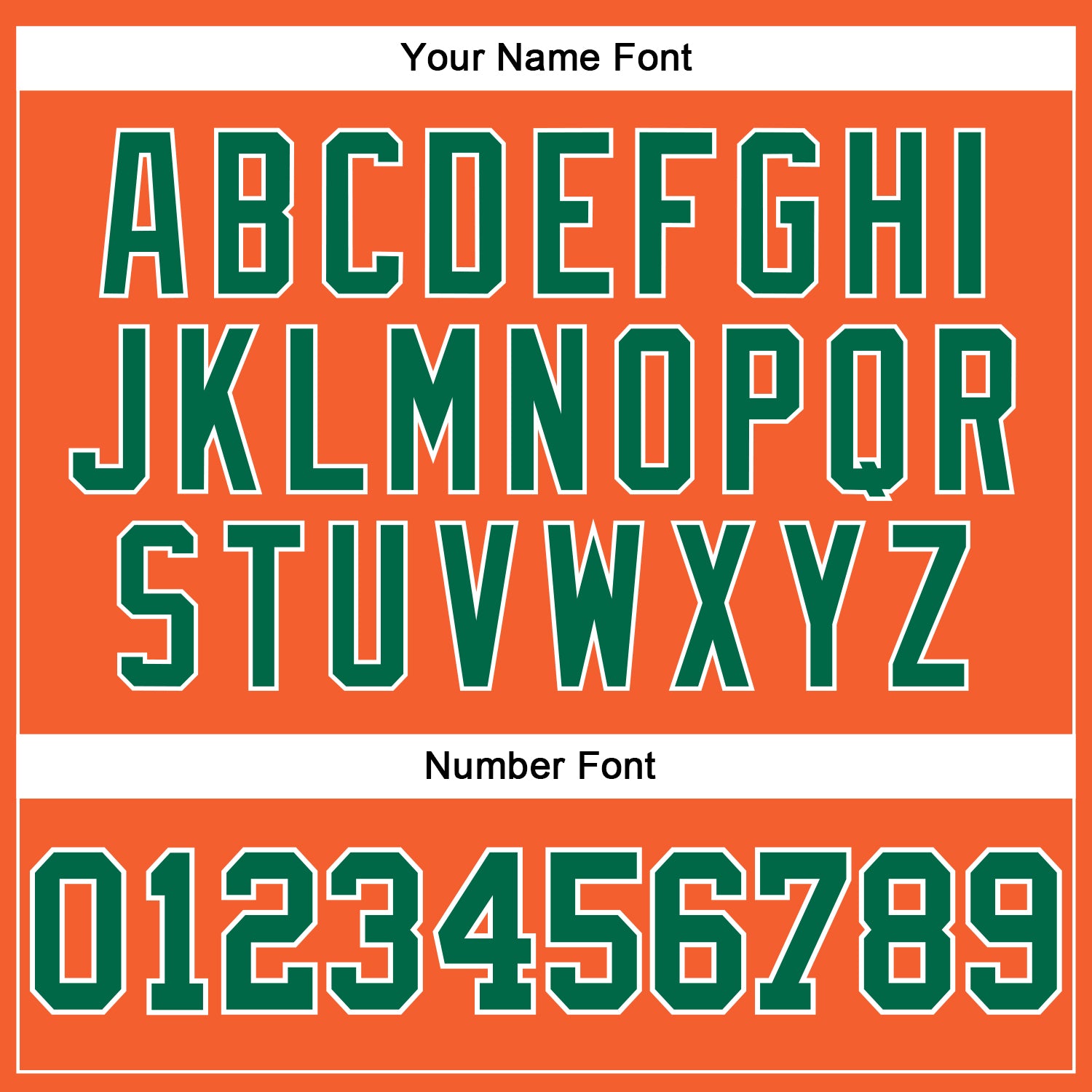 Custom Orange Kelly Green-White Long Sleeve Performance T-Shirt