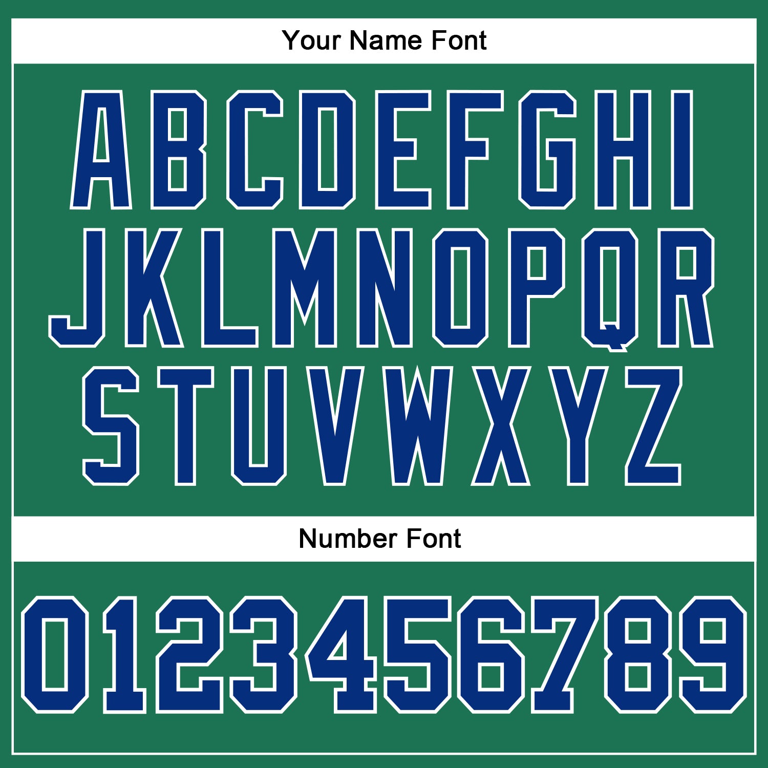 Custom Kelly Green Royal-White Long Sleeve Performance Salute To Service T-Shirt