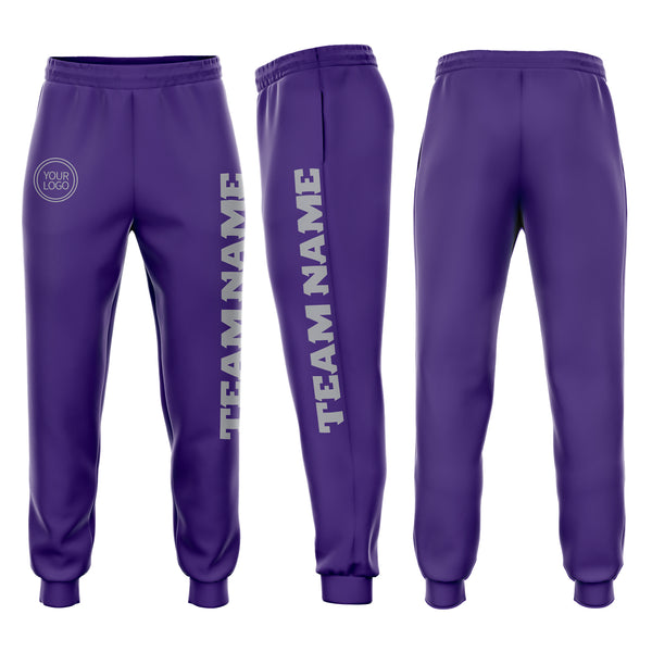 (SS)Stay Saved by42dpd Accent Purple Fleece Joggers