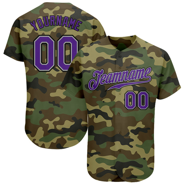 Custom Baseball Camo Jerseys and Uniforms Authentic Sale – FansCustom