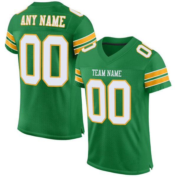 Custom Football Grass Green Jerseys Fast Shipping Cheap Create Team Football Grass Green