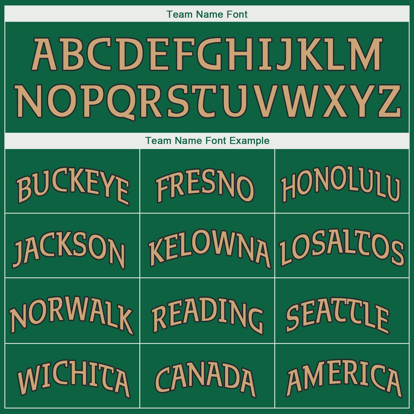 Custom Kelly Green Old Gold-Black Performance T-Shirt